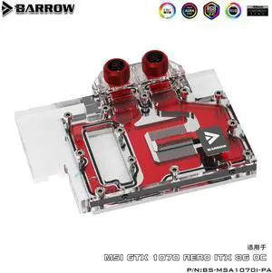 Barrow BS-MSA1070I-PA MSI GTX1070 AERO ITX 8G OC full coverage graphics cold head