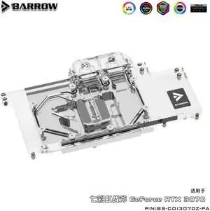 Barrow BS-COI3070Z-PA full coverage GPU Water Block for Colorful BATTLEAX 3070 Aurora