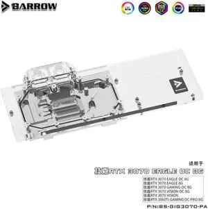 Barrow BS-GIG3070-PA Gigabyte 3070GAMING OC full coverage graphics water block
