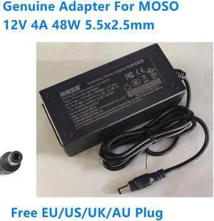 12V 4A 3.33A 48W 5.5x2.5mm MSA-Z4000IC12.0-48W-Q Power Supply AC Adapter For MOSO Laptop Monitor Switching Power Charger