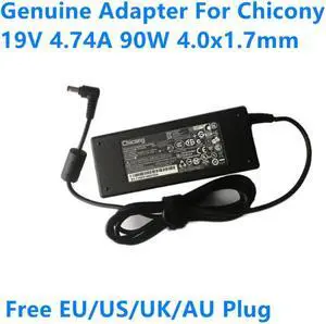 19V 4.74A 90W 4.0x1.7mm Chicony A10-090P3A Power Supply AC Adapter For Hasee 90W Laptop Charger