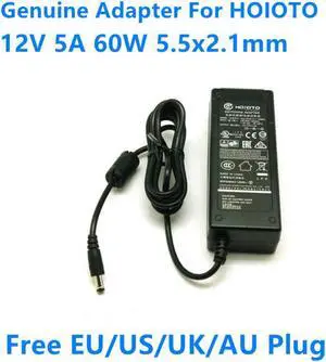 12V 5A 60W HOIOTO ADS-65LSI-12-1 12060G Switching Adapter For NETGEAR ADS-65DI-12-1 12060E Monitor Power Supply Charger