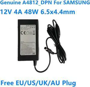 12V 4A 48W A4812_DPN PSCV360104A AC Power Adapter For SAMSUNG P2370 620TVL For LG 12V 3A Power Supply Adapter Charger
