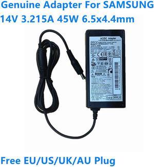 A4514_DSM 45W AC Adapter Charger For SAMSUNG 14V 3.215A UE590 TD390 HW-H500 T22D390EW A4514_FPN LED Monitor Power Supply