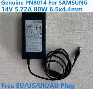 14V 5.72A 80W PN8014 AC/DC Power Adapter For SAMSUNG TA750 S27A950D BN44-00455A LT27A950 LT27A750 LCD Monitor Charger