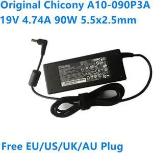 Chicony A10-090P3A 19V 4.74A 90W 5.5x2.5mm AC Adapter For MSI PS42 A15-090P1A A16-090P1A Laptop Power Supply Charger