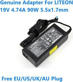 LITEON PA-1900-34 19V 4.74A 90W AC Adapter For ACER ASPIRE E5-771G V5-573G R7-571G Series Laptop Power Supply Charger