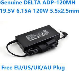 19.5V 6.15A 120W 5.5x2.5mm DELTA ADP-120MH D A12-120P1A AC Adapter For MSI GS70 GP60 GP62 GL62 GL72 GE72 Gaming Notebook