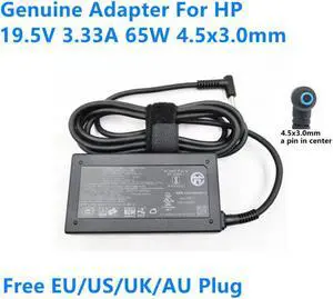 19.5V 3.33A 65W TPN-LA08 TPN-CA07 AC Adapter For HP 913691-850 913623-001 913623-002 Laptop Power Supply Charger