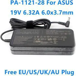 PA-1121-28 19V 6.32A 120W 6.0×3.7mm AC Adapter Power Supply Charger For ASUS TUF Gaming FX705GM FX505GD FX705GE Laptop