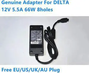 12V 5.5A 66W 8holes DELTA ADP-66CR B ADP-66CR A AC Adapter For Laptop Power Supply Charger