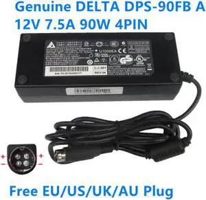 DPS-90FB A 12V 7.5A 90W 4PIN ADP-96W AC Adapter For Synology DJ416j Netgear NAS RN10400 16TB DEVICE Power Supply Charger
