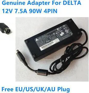 DELTA 12V 7.5A 4PIN 90W DPS-90FB A Power Supply AC Adapter Charger