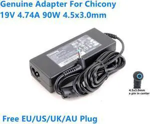 19V 4.74A 90W 4.5x3.0mm CHICONY A10-090P3A A090A076L Power Supply AC Adapter For Laptop Charger