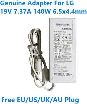 19V 7.37A 140W LCAP31 EAY62949001 AC Adaptor For LG 34-Inch Ultra Wide QHD 27UD88-W 34UM94 Monitor Power Supply Charger