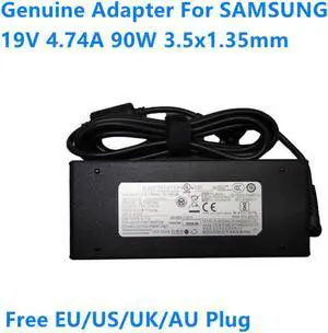 PA-1900-98 19V 4.74A 90W 3.5x1.35mm AD-9019B BA44-00360A AC Adapter For Samsung Laptop Power Supply Charger PA-1900-98 19V 4.74A 90W 3.5x1.35mm AD-9019B BA44-00360A AC Adapter For Samsung Laptop Power Supply Charger