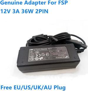 12V 3A 2PIN Plug FSP FSP036-RAB FSP036-RBBN2 AC Adapter For TIGATE FORTINET FG-60D-BDL 60E 30E-3G4G Power Supply Charger