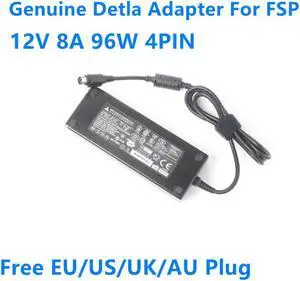 Detla ADP-96W DPS-90FB A 12V 8A 7.5A 96W 4PIN AC Power Adapter For QNAP TS-419P II NAS Qnap TS-419P Power Supply Charger