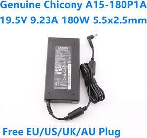 Chicony 180W Charger 19.5V 9.23A A15-180P1A For CLEVO P950HR P650RG MSI WS60 GE70 GE62 6QF A180A005L Laptop AC Adapter