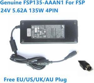 24V 5.62A 135W 4PIN FSP FSP135-AAAN1 AC Switching Power Adapter For FSP120-ACB 24V 5A Laptop Charger Power Supply