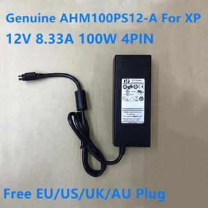 12V 8.33A 7.5A 100W 4PIN 10009518-A AC Power Adapter For XP AHM100PS12-A Synology DS916 DS415 NAS Power Supply Charger
