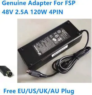 AC Adapter For FSP FSP120-AFB 48V 2.5A 120W 4PIN Power Supply Charger AC Adapter For FSP FSP120-AFB 48V 2.5A 120W 4PIN Power Supply Charger
