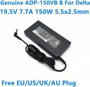Delta ADP-150VB B ADP-150ZB B 19.5V 7.7A 150W AC Adapter For MSI GS60 GS70 GS63 GE62 GL62 Notebook Power Supply Charger