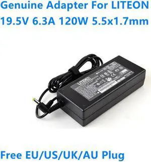AC Adapter Charger For ACER 19V 6.3A 120W 5.5x1.7mm LITEON PA-1121-04 Laptop Charger Power Supply