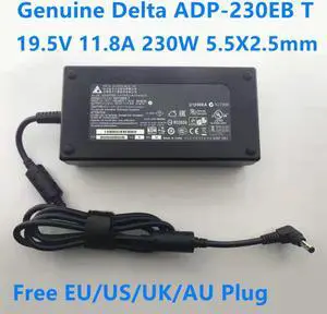 Delta ADP-230EB T 19.5V 11.8A 230W 5.5x2.5mm AC Power Supply Adapter For MSI 1762 GT70 16F4 16F3 Gaming Laptop Charger