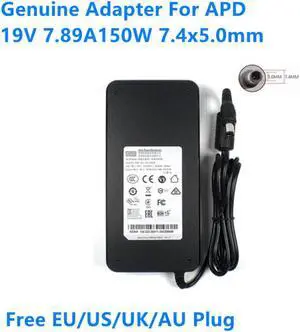 19V 7.89A 149.91W 7.4x5.0mm DA-150D19 AC Power Adapter For APD MSI 150W Laptop Charger Power Supply