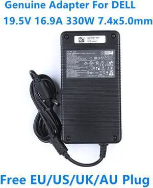 19.5V 16.9A 330W 7.4x5.0mm AC Adapter For Dell ALIENWARE R1 R3 R5 17 R2 R4 M17X M18X X51 M15 ADP-330AB B D Power Charger