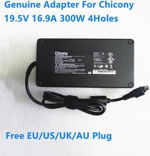 19.5V 16.9A 330W 4Holes Chicony A17-330P2A A330A006P Power Supply AC Adapter For 330W 230W Laptop Charger