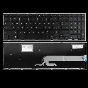 for Dell Notebook Keyboard 15-3000 5000 7559 5547 5000 5545 5542 5545 5547 3541 3542 3543 3550 Replacement Dns Clevo Cheap US