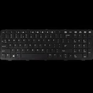 US Positivo Notebook Keyboard for Laptop Dns Clevo for HP With Frame ProBook 650 655 G1 Black