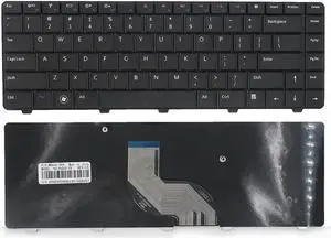 PANSI Laptop Replacement Keyboard for Dell Inspiron 14V 14R N4010 N4030 N3010 N5030 M5030 Series Black US Layout