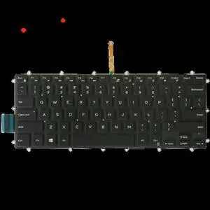 US Backlit Keyboard for Laptop for Dell 7466 7467 7378 7460 7569 7579 7368 14-7000 5368 Positivo Notebook