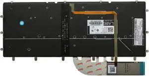 Replacement US Keyboard for Dell XPS 13 9343 9350 9360 Inspiron 13 7347 7348 7352 15 7547 7548 Laptop Backlight No Frame