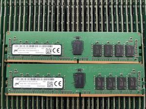 RAM Micron MTA18ASF2G72PZ-3G2E1 server memory 16G 1RX4 PC4-3200A REG