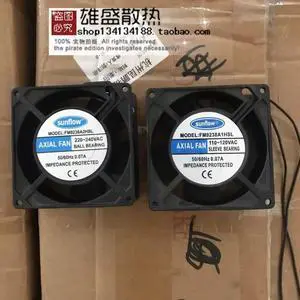 For sunflow Aluminum Frame 9038 110/220V 9cm/cm Max Airflow Rate Cabinet Cooling Fan