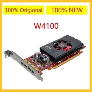 Graphics Card For AMD FirePro Pro W4100 Workstation Graphics Graphic Card 2G DDR5 Computer Video Cards