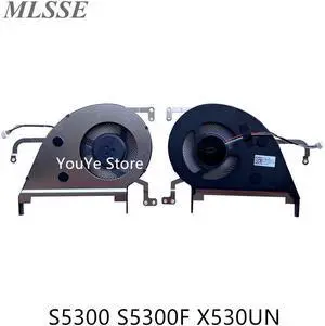 95%Cpu Cooling Fan For ASUS S5300 S5300F X530UN S5300UN FAN 13NB0IA0P01111 DQ5D518G001 EG50050S1-CD81-S9A Fast Ship