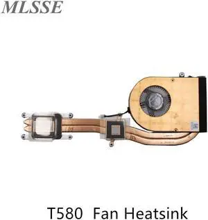 For Lenovo ThinkPad T580 P52S CPU Cooling Fan Heatsink Assembly Radiator Cooler 01ER495 01ER496 Fast Ship