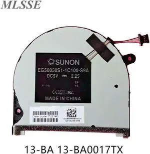Laptop Cooler Fan For HP Envy 13-BA 13-BA0017TX CPU Cooling Fan TPN-C145 L94043-001 Fast ship