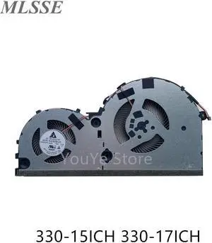 For Lenovo IdeaPad 330-15ICH 330-17ICH CPU Cooling FAN Cooler NS85B20-17L22 DC28000DLD0 5F10R46698 Gaming Laptop Radiator