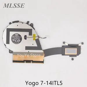 For Lenovo Yoga 7-14ITL5 Heatsink with Cooling Fan 5H40S20144 100% Tested Fast