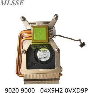 For DELL OptiPlex 9020 9000 CPU Cooling Fan Heatsink Radiator Cooler 4X9H2 04X9H2 VXD9P 0VXD9P Fast ship