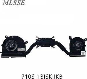 For Lenovo Ideapad 710S-13ISK 710S-13IKB Radiator CPU Cooling Fan With Heatsink 5H40L20719 Fast Ship
