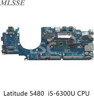 For Dell Latitude 5480 Laptop Motherboard With SR2F0 I5-6300U CPU CN-0RH40R 0RH40R RH40R LA-E081P 100% tested fast ship