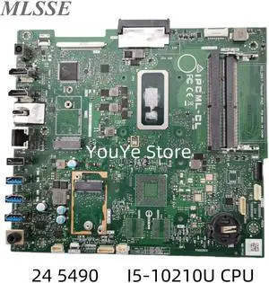 For Dell Inspiron 24 5490 AIO Motherboard With I5-10210U CPU NYCKR 0NYCKR CN-0NYCKR Mainboard 100% Tested Fast Ship