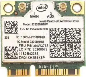 For Lenovo  Y400 Y500 Centrino Wireless-N Intel 2230 Bluetooth-compatible 4.0 Wifi N 300M MINI PCI-E Card 04w3765